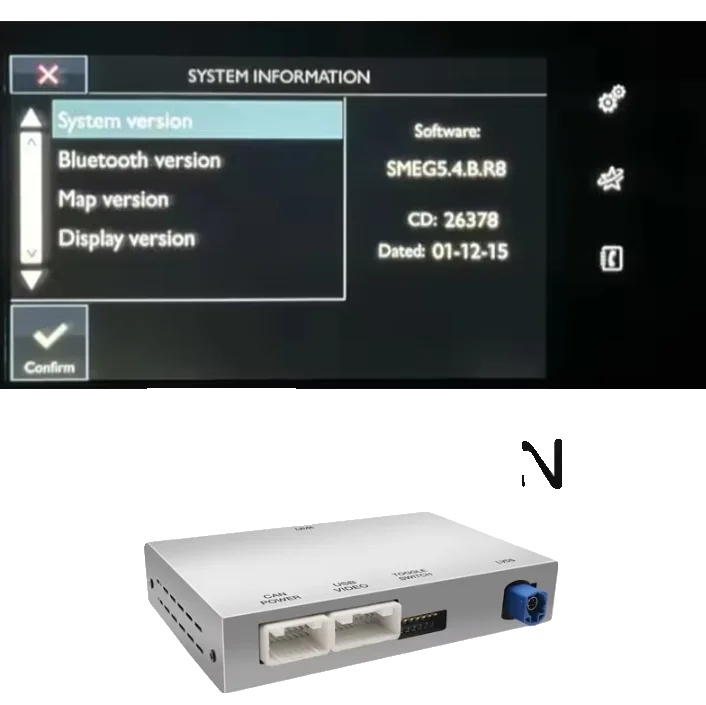 Drahtloser Carplay-adapter, Unterstützt Android Auto, Einfache Installation, Smeg