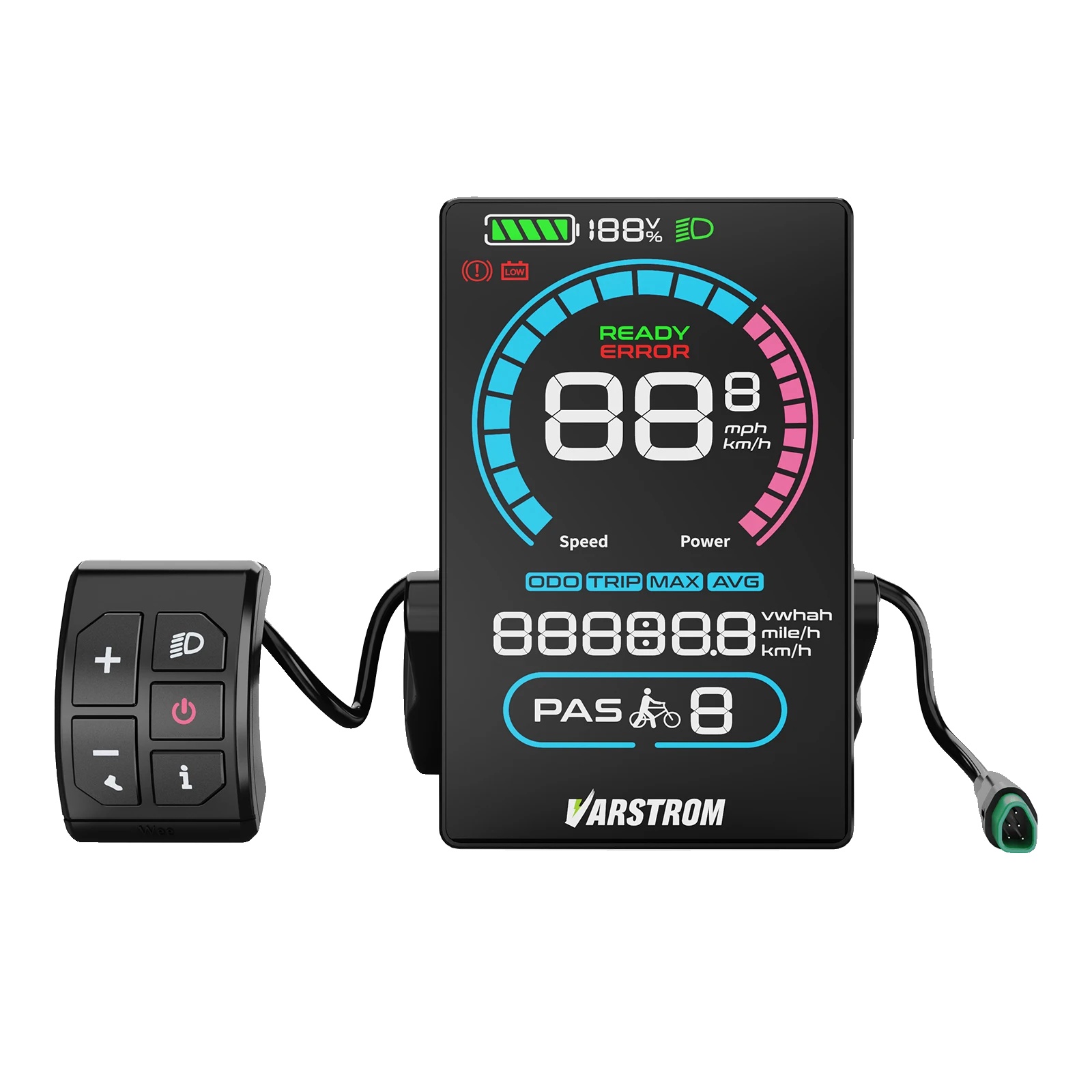 Anzeige, 3,5-zoll-lcd, Wasserdichtes Design, Vd618 ( Für Can-protokoll )