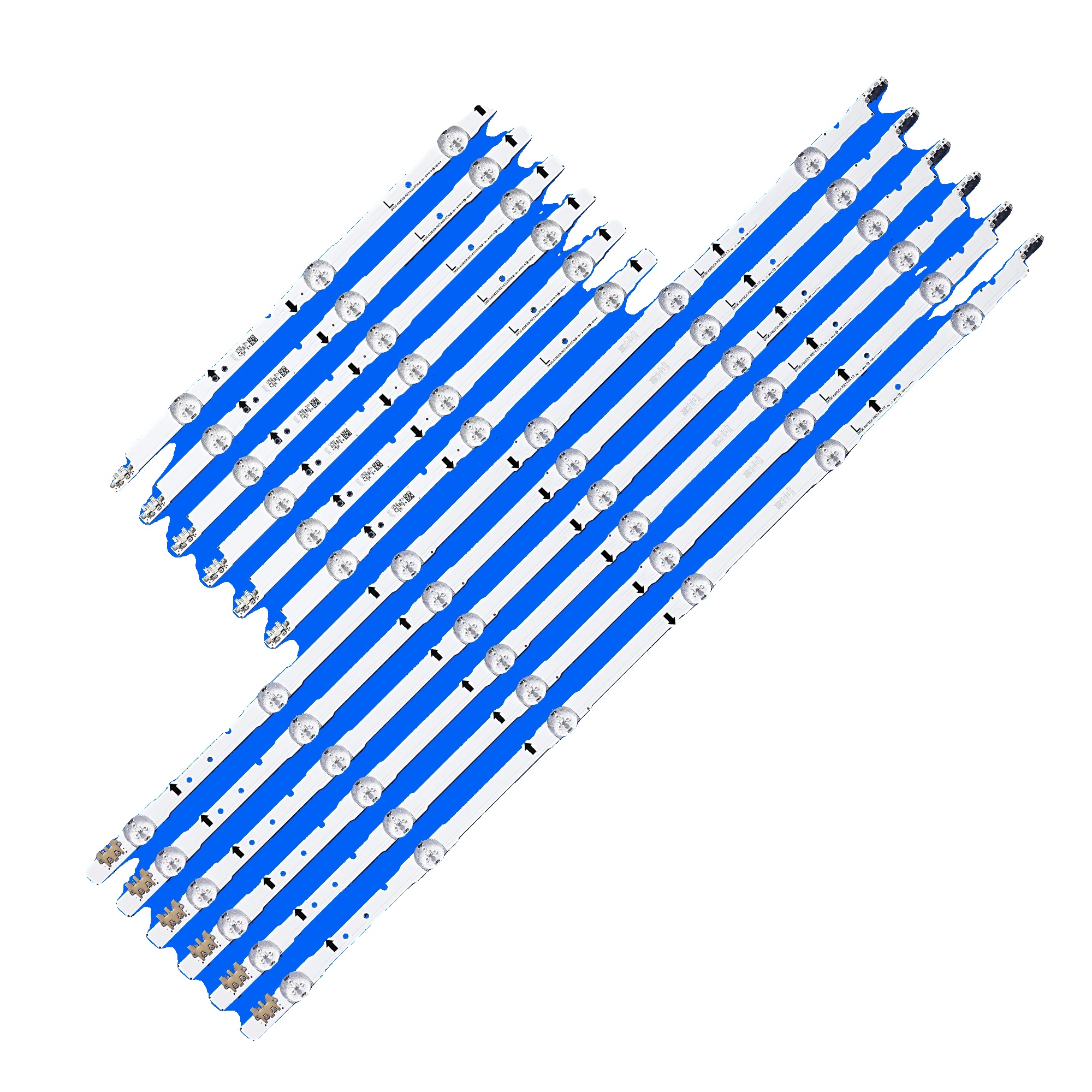 Led-hintergrundbeleuchtungsstreifen, Länge 1005mm, 9 Led-perlen Pro Streifen, 3v Spannung Pro Led, Kompatibel Mit Mehreren Modellen, Neuwertiger