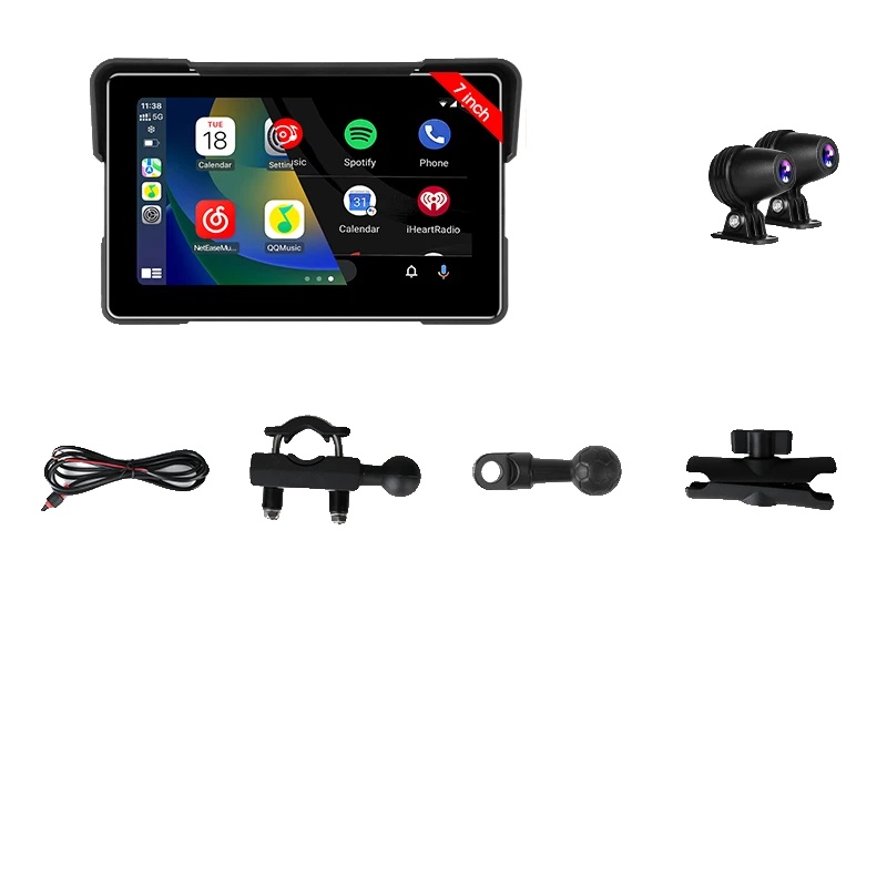 Motorraddisplay, Kabellose Konnektivität, Wasserdichtes Design, Mt-06 Mit Kamera, Keine