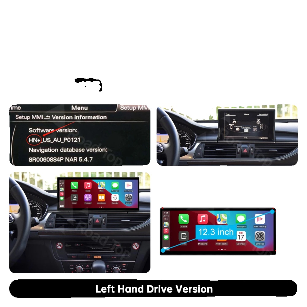 Auto-multimedia-display, Kabelloses Carplay, Touchscreen, Hn Lhd 12,3 Zoll