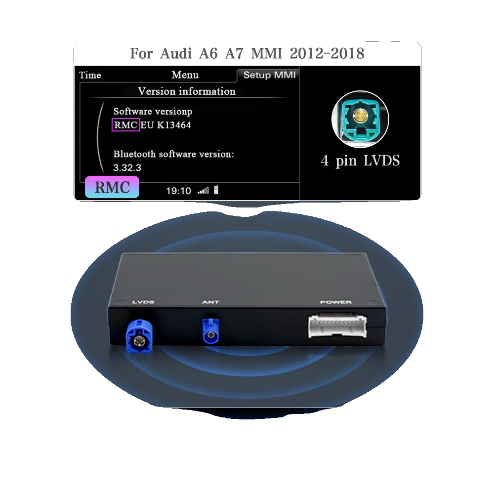 Drahtloses Carplay-interface, Dual-band-wlan, Einfache Kameraintegration, Für Rmc (schwarze Box)