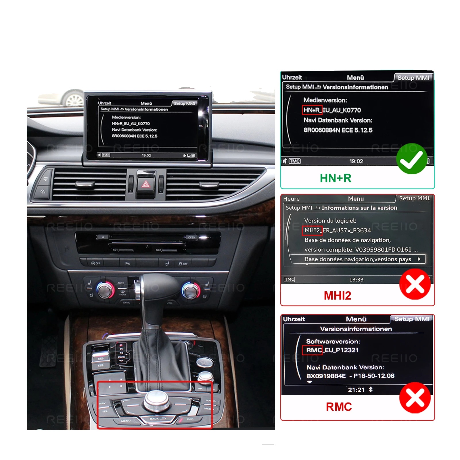 Auto-schnittstellenadapter, Kabelloses Carplay, Android Auto-kompatibilität, A6 A7 Hn Uhr