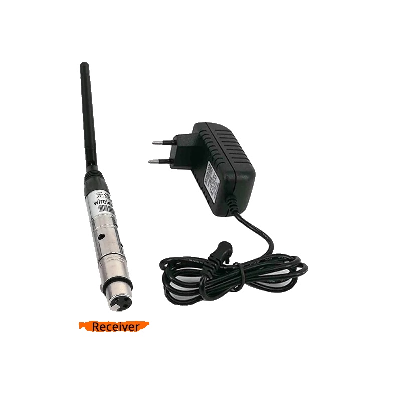 Drahtloser Dmx-transmitter, Zuverlässige Kommunikation, Störsicheres Design, Langer Empfänger, Eu-stecker