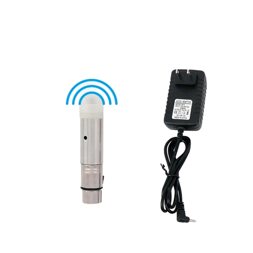 Drahtloser Dmx-transmitter, Zuverlässige Kommunikation, Störsicheres Design, Kurzer Empfänger, Eu-stecker-a