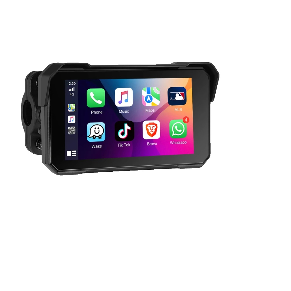 Kabelloses Carplay, Motorradmonitor, Dual-kameras, Mit Reifendruck