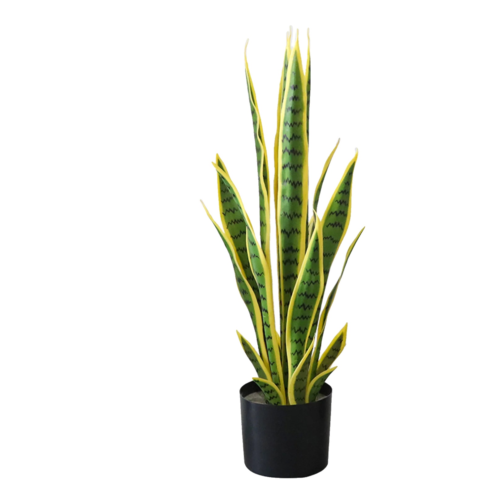 Künstliche Schlangenpflanze, Lebensechtes Design, Vielseitige Innenanwendung, 70cm