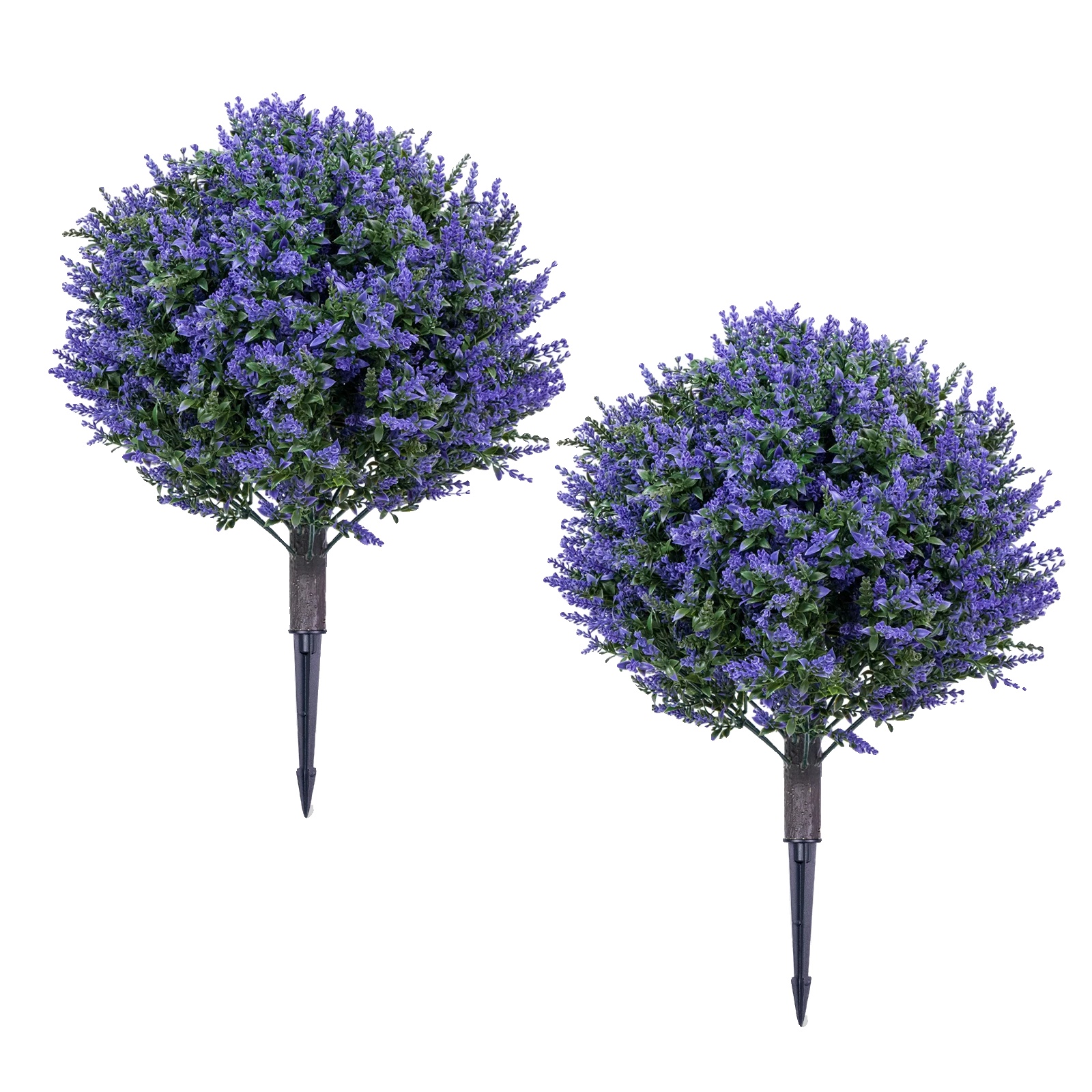 Topiarybaum, Uv-beständig, Wetterfestes Design, Lila