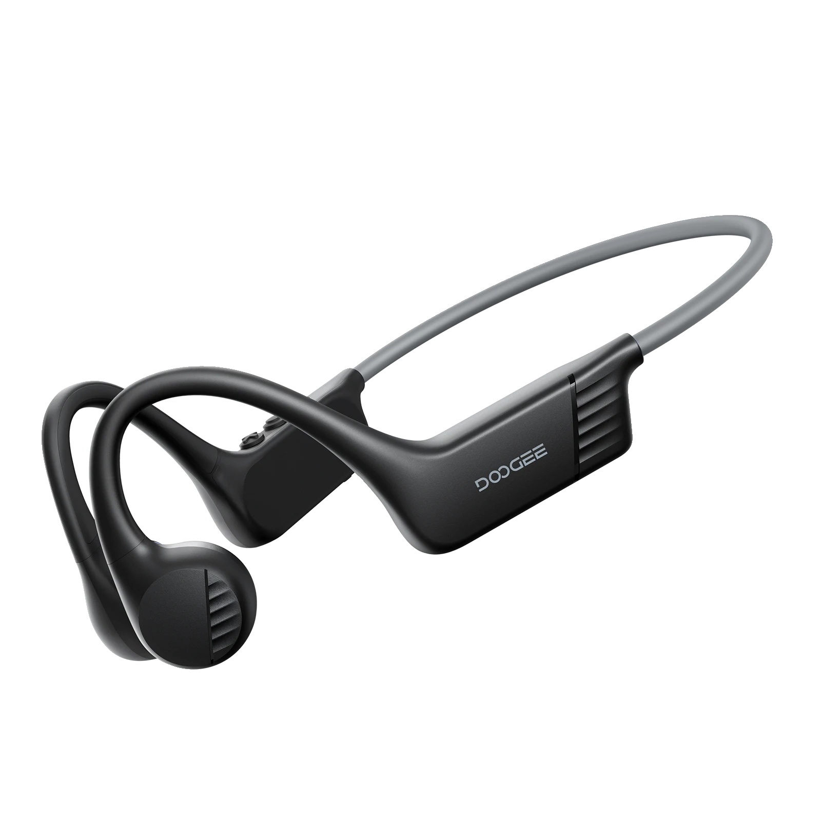Knochenleitungs-kopfhörer, Offenes-ohr-design, Bluetooth 5.4, Schwarz-grau