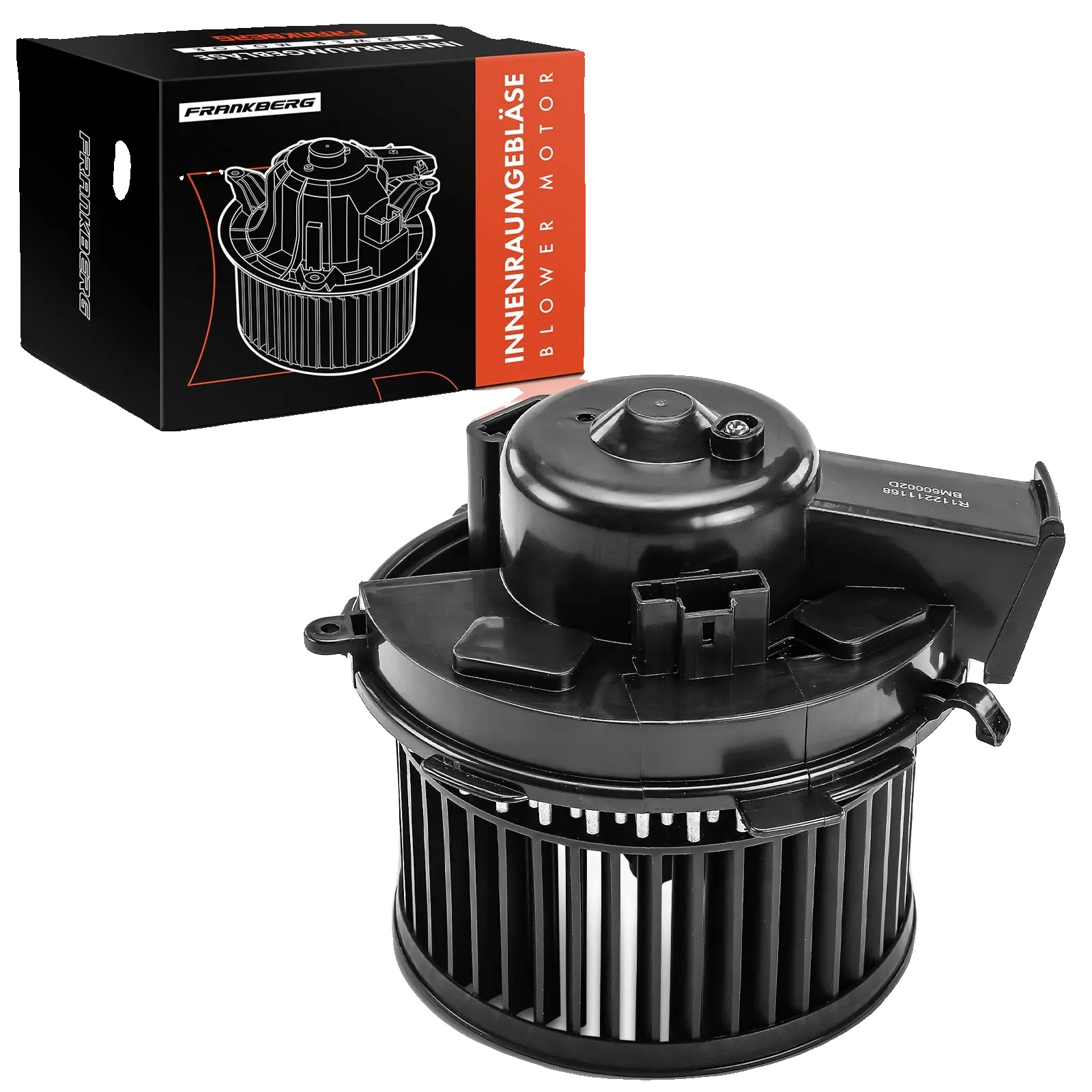 Blasermotor, Durchmesser 146 Mm, Spannung 12 V, Leistung 294 W, 7 Anschlusskontakte, Rechtsdrehung