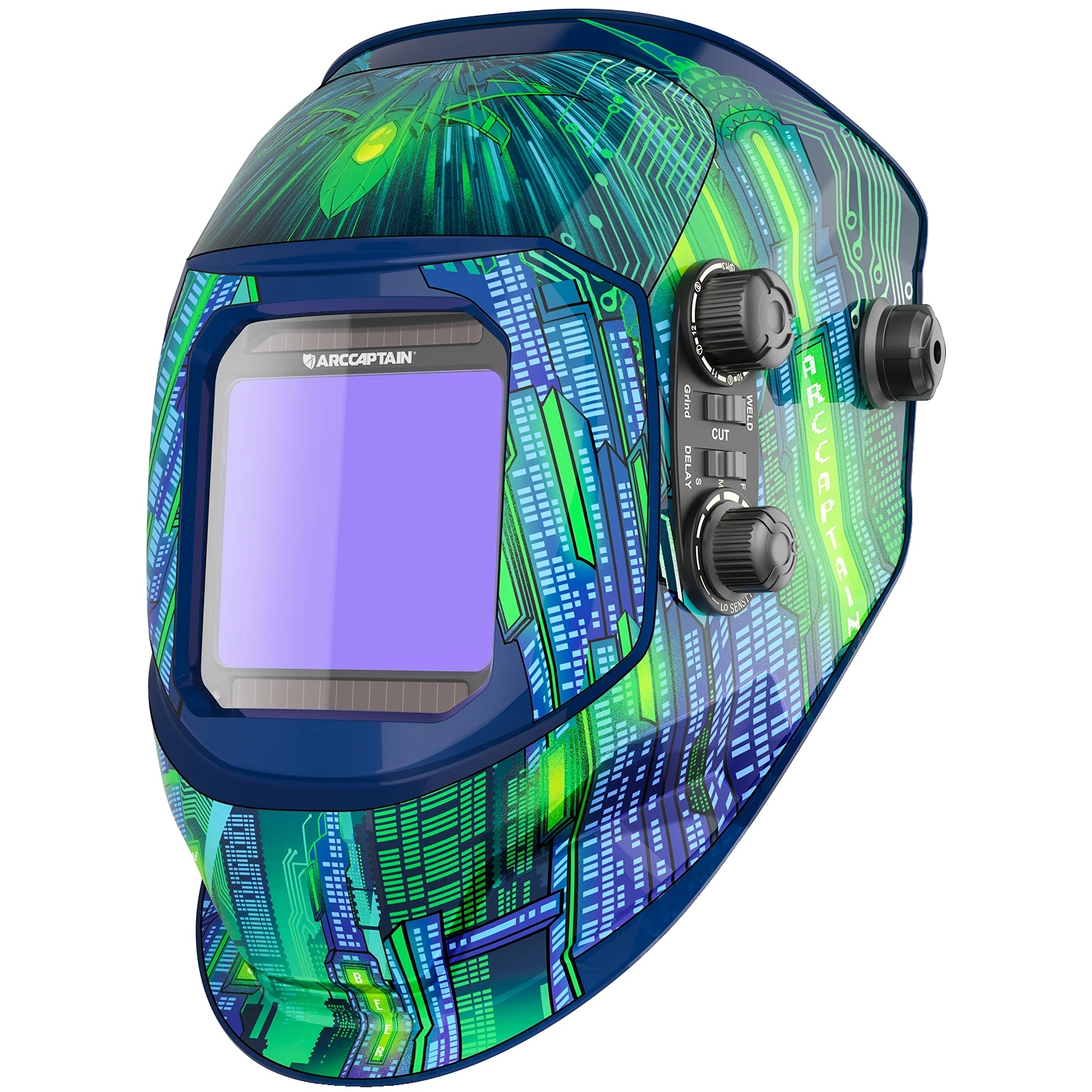 Auto-dunkelungs-schweißhelm, Leichtes Design, True Color-objektiv, Ac-wr010