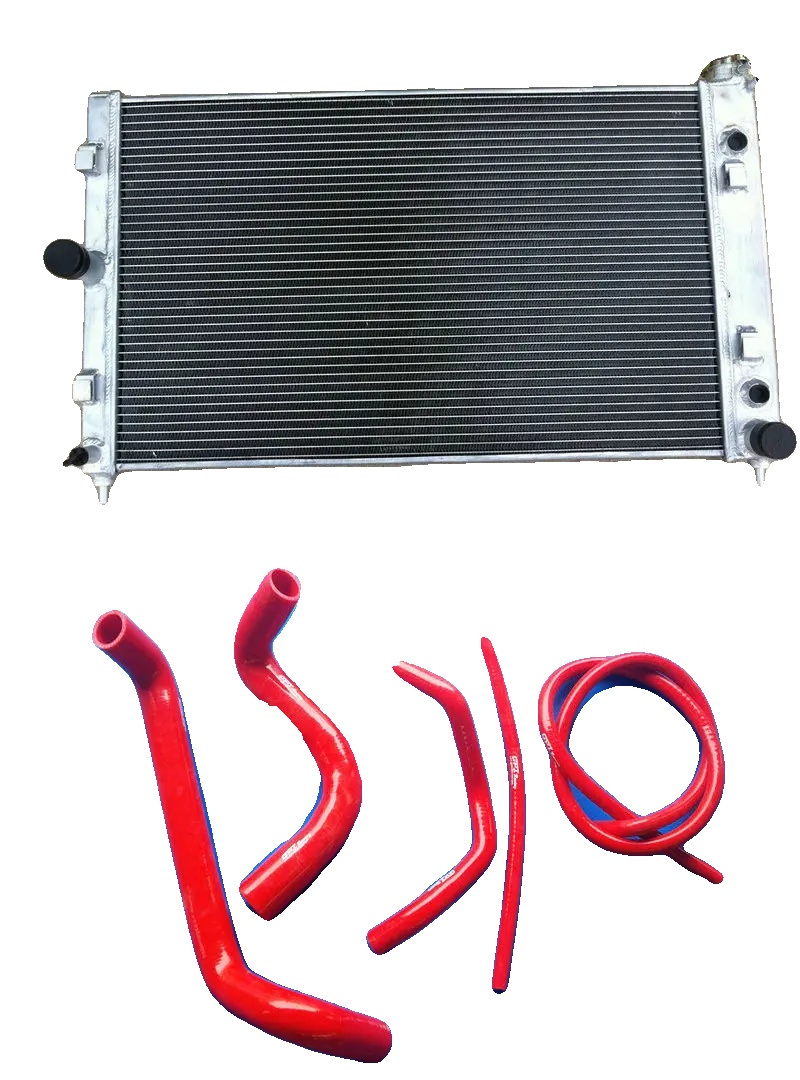 Aluminiumkühler, Abmessungen: 785mm X 445mm X 65mm, Einlass/auslass: 35mm, 2-reihen-design, Kompatibilität: Für Commodore Vz Ls1 Ls2 Ss V8