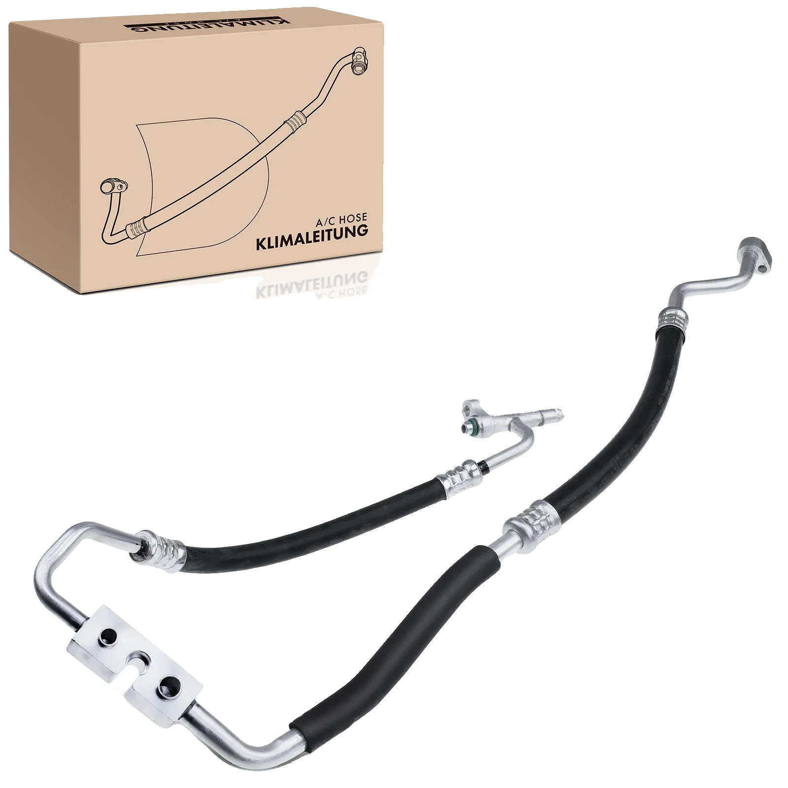 Klimaanlage, Hochdruckleitung, Niederdruckleitung, Ford Fiesta Vi Cb1 Ccn, Motorgröße 1.4l, Oem-nummer 8v5119d850ba