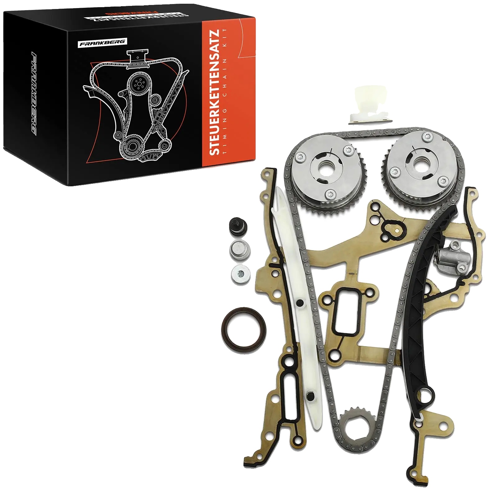 Steuerriemen-set, 130 Glieder, Kompatibel Mit Chevrolet Und Opel, Leistungsoptimiert, Austausch-teilenummern 90529570, 55562234