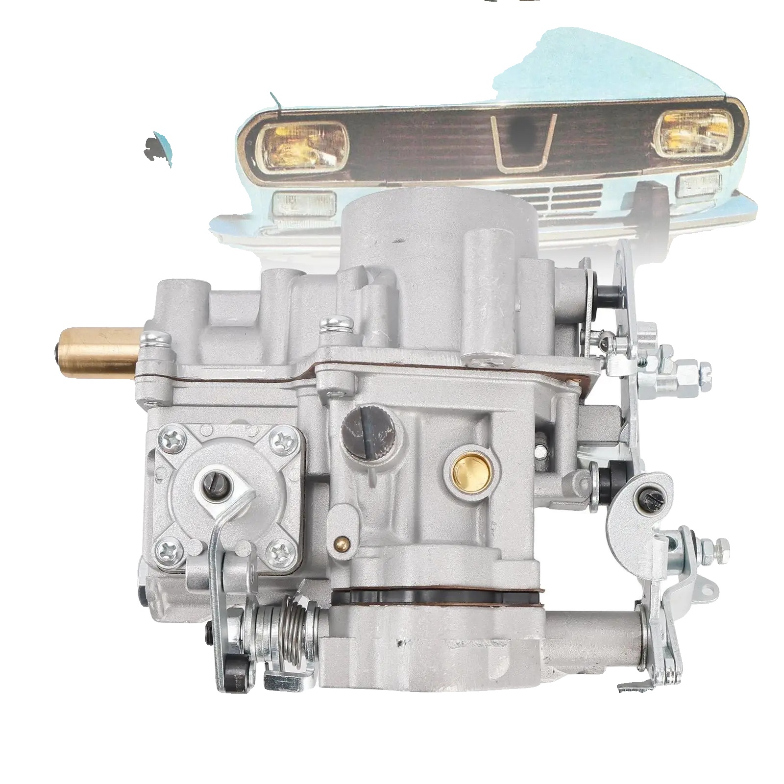 Vergaser, Metall, Kompatibel Mit Renault R12, Herstellernummer 14186001, Austauschnummer 14186001, Geeignet Für Modelle Von 1969-1995