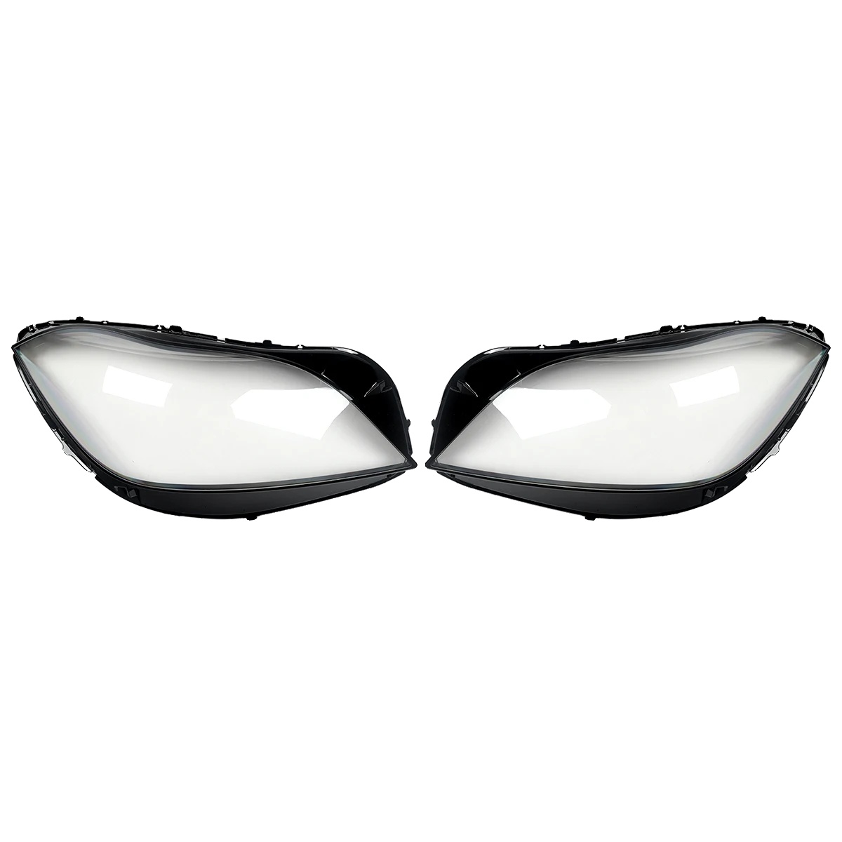 Scheinwerferlinsenabdeckung, Direkter Ersatz, Klare Sicht, 1 Paar