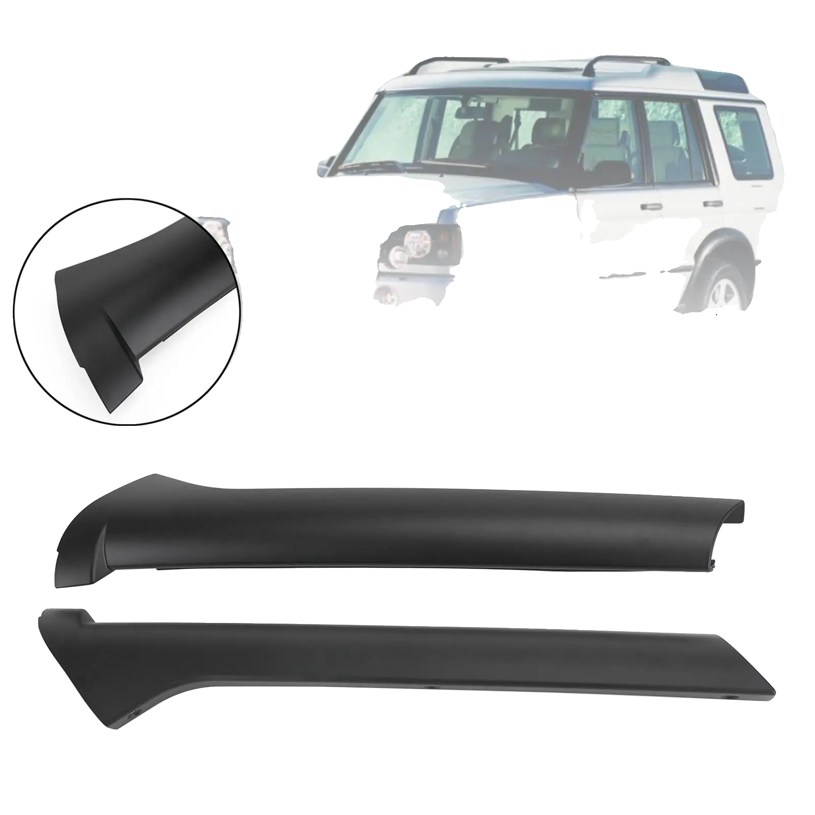 A-säule Windschutzscheiben-säulenverkleidung, Kunststoff, 83mm X 20mm X 13mm, Für Land Rover Discovery 2, Direkter Ersatz, 1,35kg