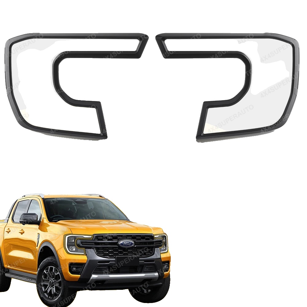 Scheinwerferabdeckung, Langlebiges Abs-material, Perfekte Passform Für Ford Ranger Modelle, Xlt Wildtrak