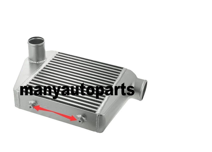 3" Zoll Aluminium-intercooler, Kompatibel Mit Toyota Hilux 1kz-te, Verbesserter Luftstrom, Langlebige Konstruktion