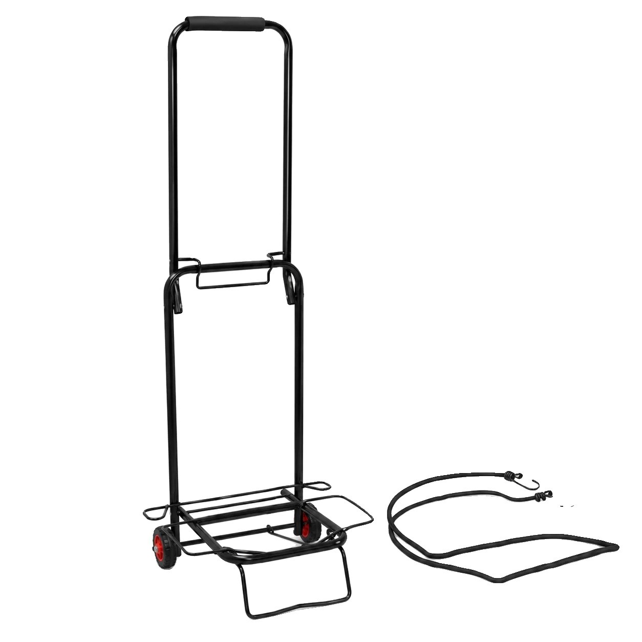 Einkaufswagen, Faltbares Design, Langlebiger Eisenrahmen, 273086cm