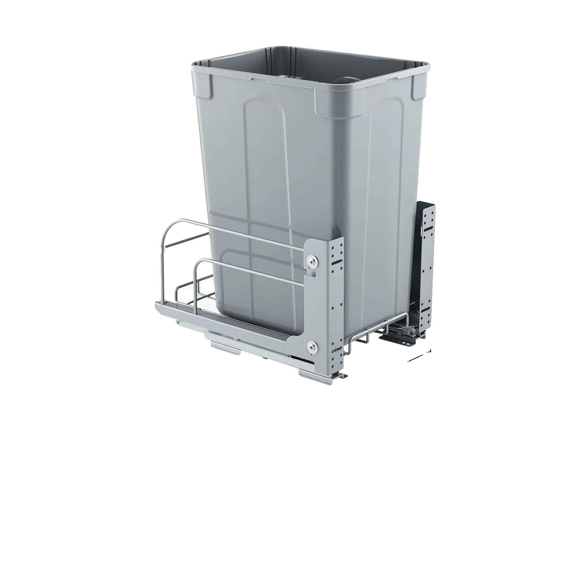 Ausziehbarer Mülleimer, Soft-close-mechanismus, Unterbau-design, 35qt