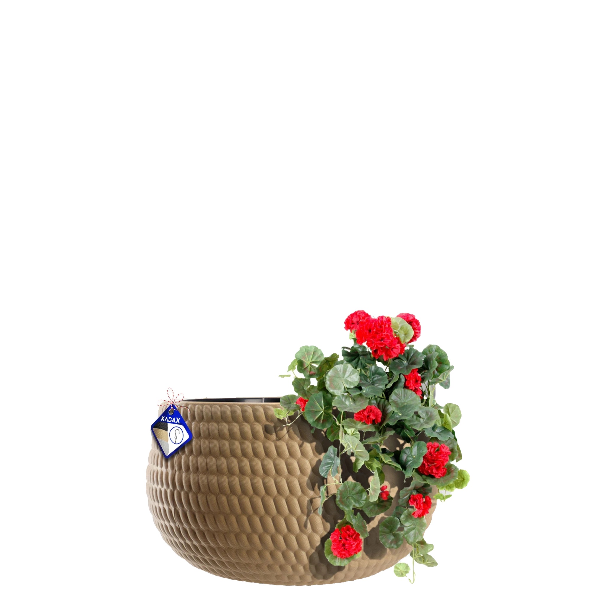 Hängender Blumentopf, Stilvolles Design, Platzsparend, Dunkelkhaki