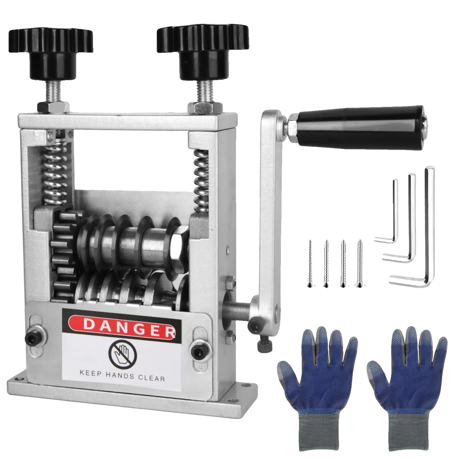 Drahtabisoliermaschine, Dualbetrieb, Kompaktes Design, Silber