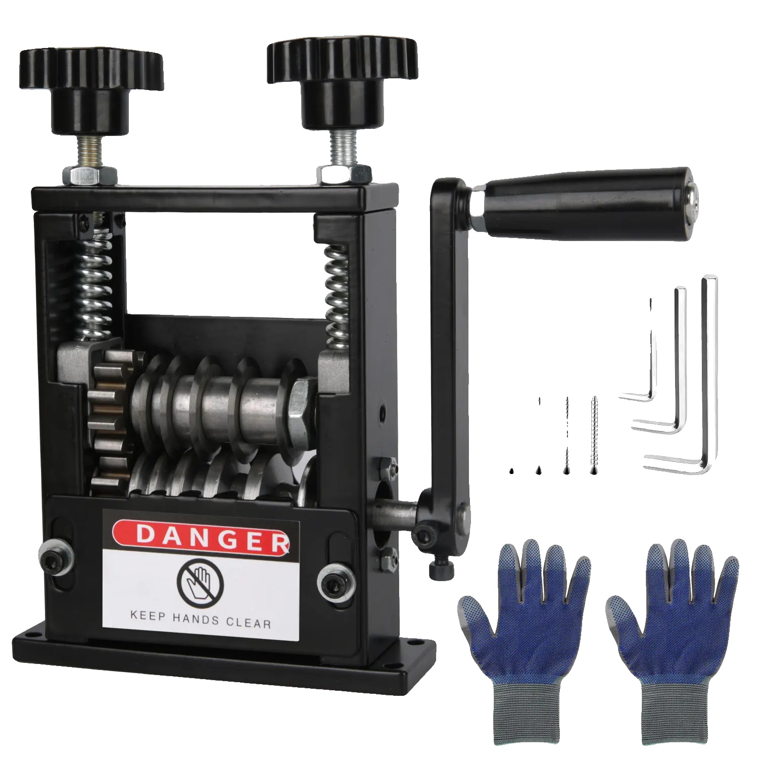Drahtabisoliermaschine, Dualbetrieb, Kompaktes Design, Schwarz