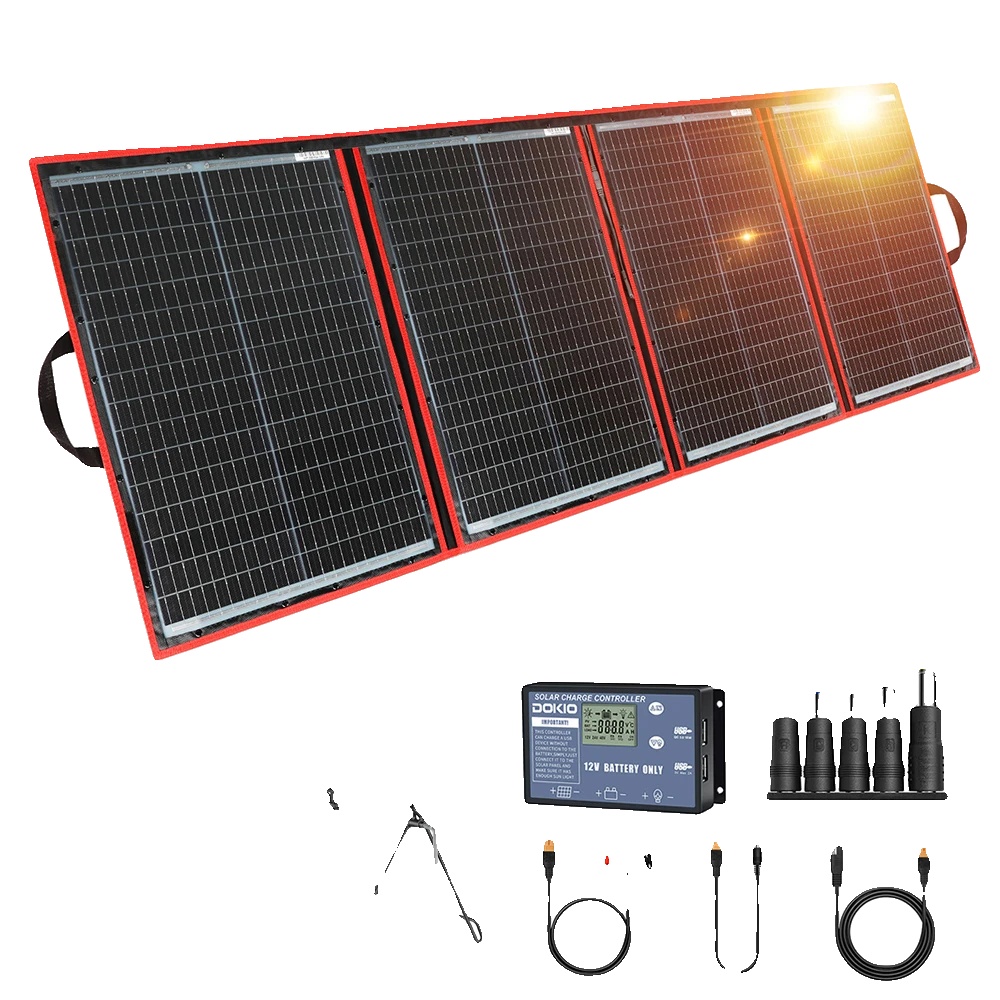Solarpanel, Tragbares Design, Vielseitiges Laden, 195w Mit Zj