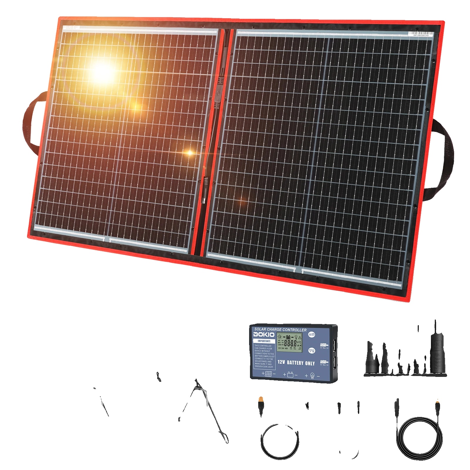 Solarpanel, Tragbares Design, Vielseitiges Laden, 97w Mit Zj