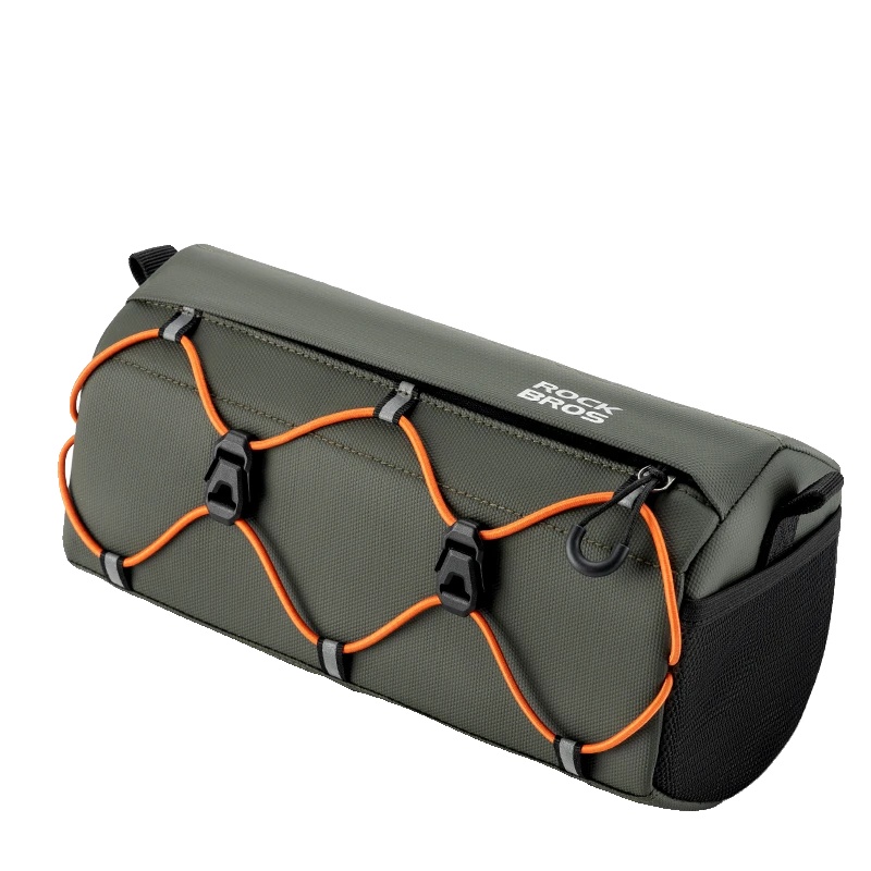 Lenkertasche, Wasserdichte Beschichtung, Leichtes Design, Militärgrün