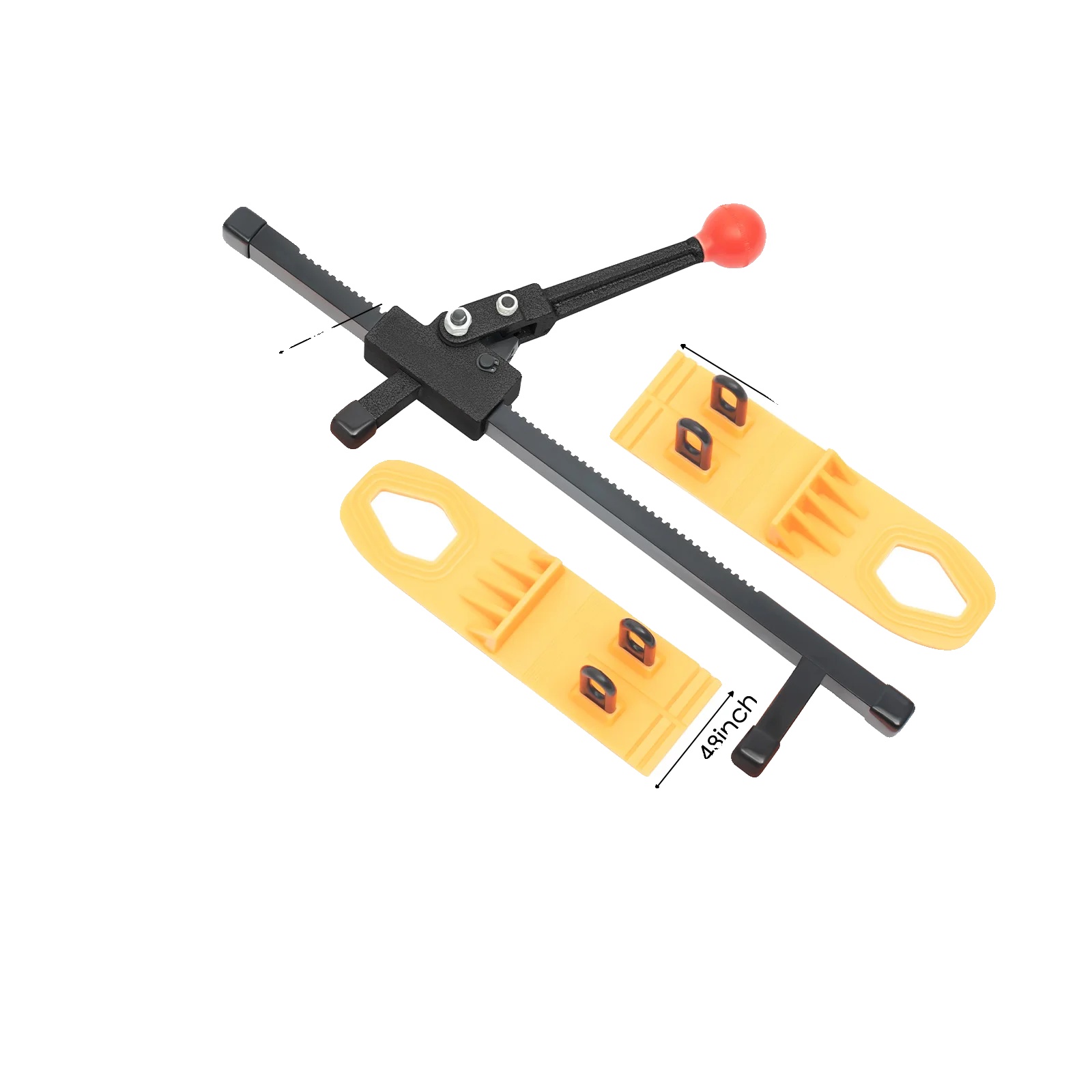 Dellenreparaturwerkzeug, Lackfreie Mechanik, Tragbares Design, Schwarzgelb