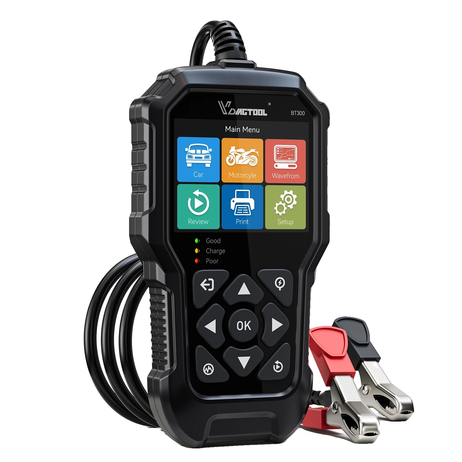 Batterietester, 6v/12v Kompatibilität, Schnelles Diagnosetool, Bt300