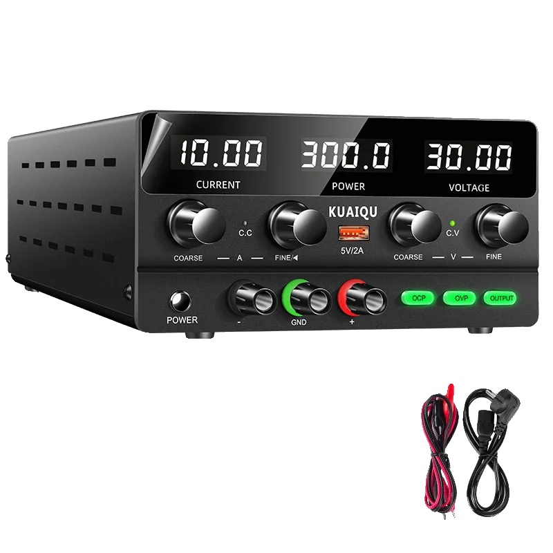Dc-netzteil, Einstellbare Spannung, Hohe Präzision, 30v 10a 300w Ocp Ovp