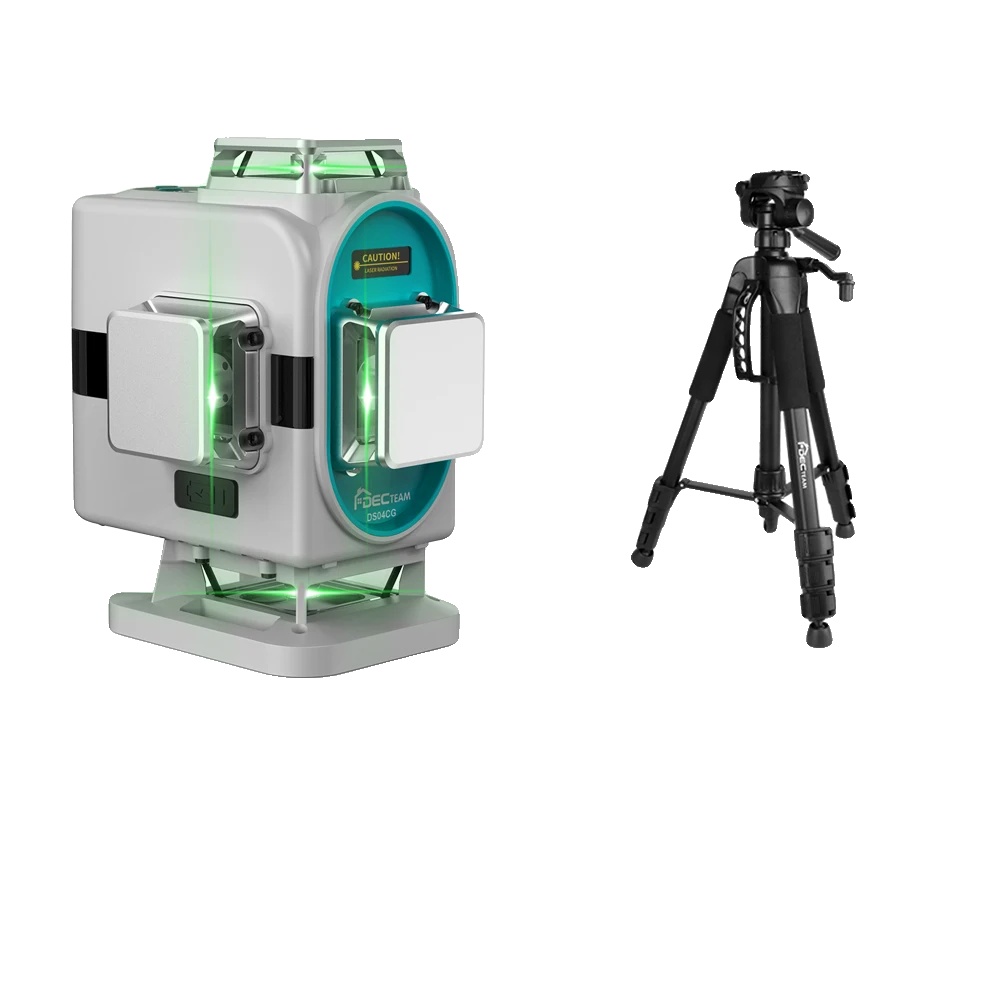 Laser-niveau, Selbstnivellierend, Vielseitige Arbeitsdistanz, Mit Stativ