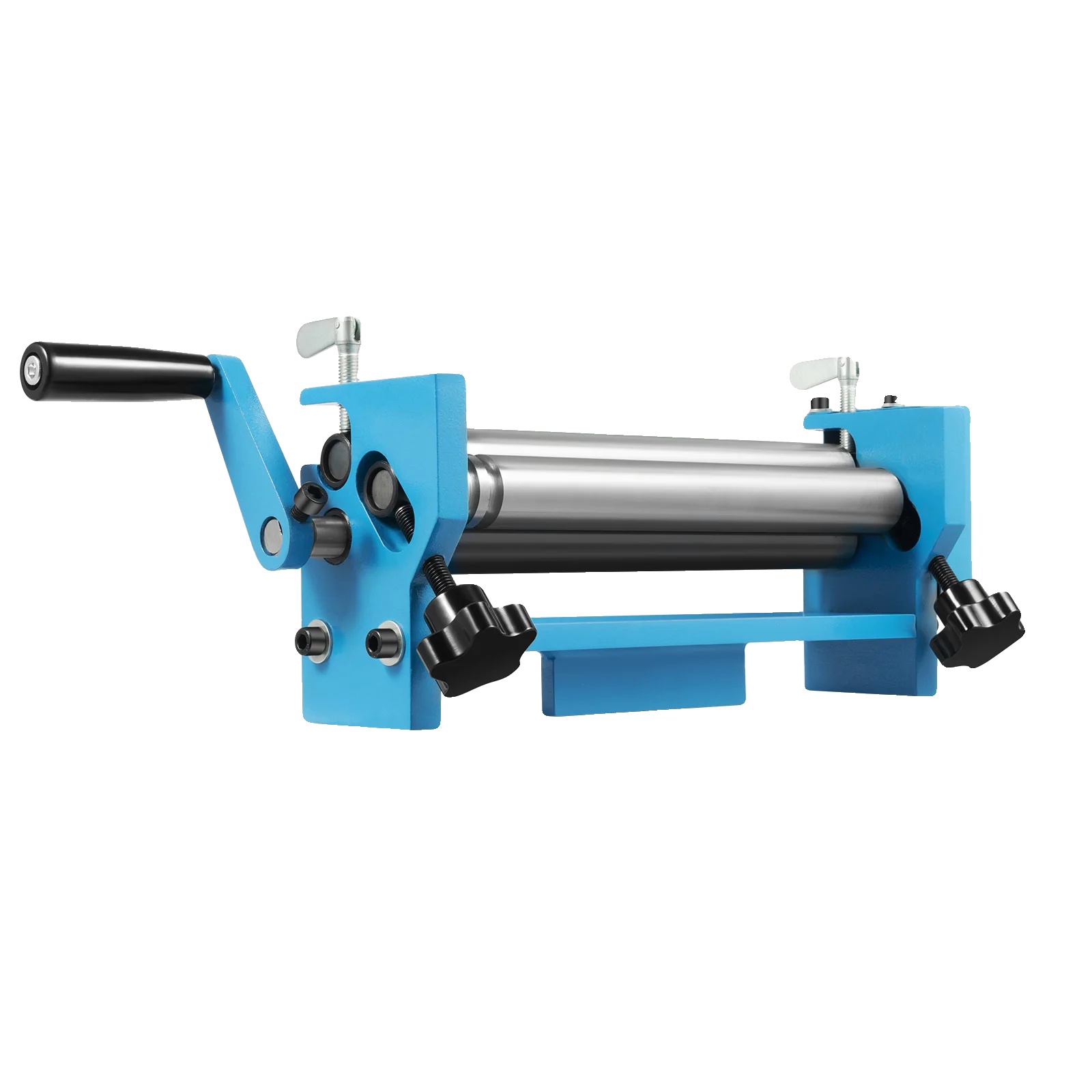 Rollenbiegemaschine, Verstellbares Metallbiegewerkzeug, Präzisionsengineering, Blau