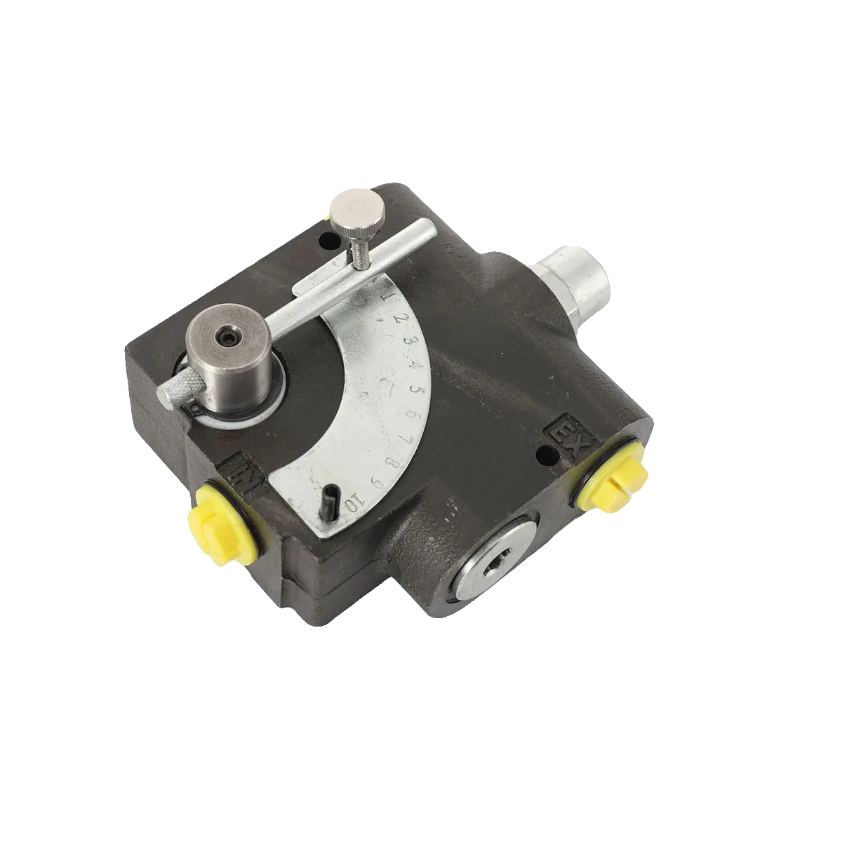 Hydraulikmotor Durchflussregelventil, 1/2 Zoll Gewindegröße, Einstellbare Durchflussraten, Maximaldruck 20 Mpa, Kompatibel Mit Hydraulischen Systemen,