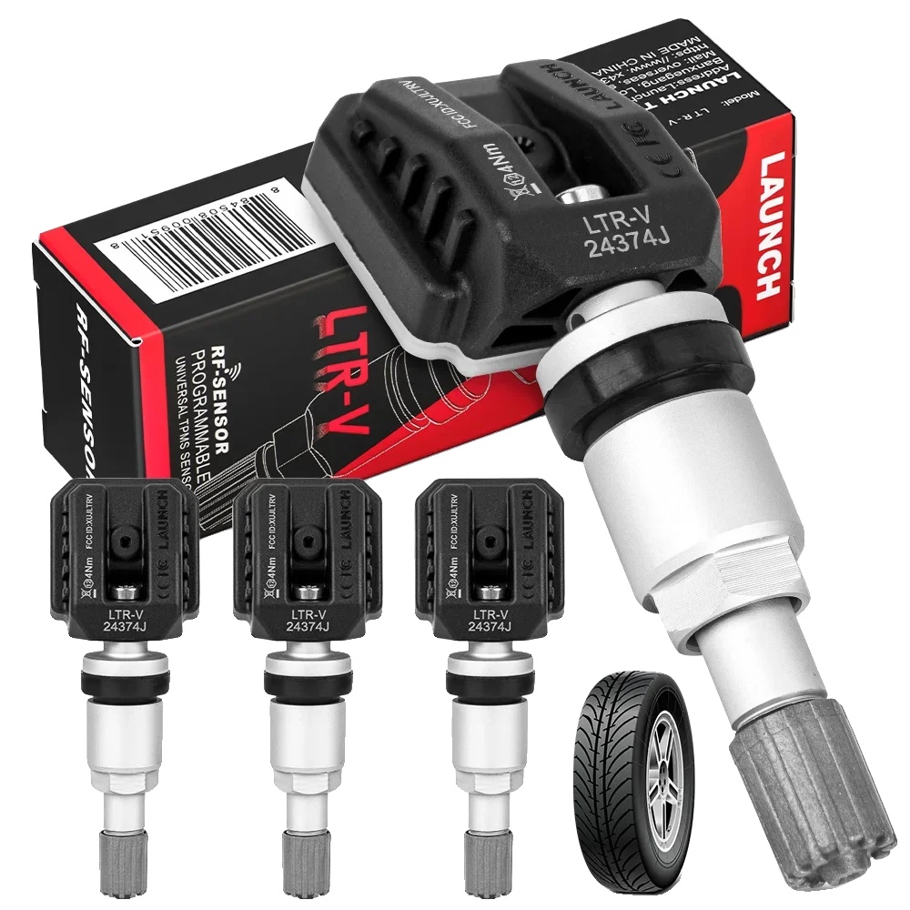 Tpms-sensor, 315mhz/433mhz Kompatibilität, Hohe Genauigkeitsleistung, 4 Stück Metall