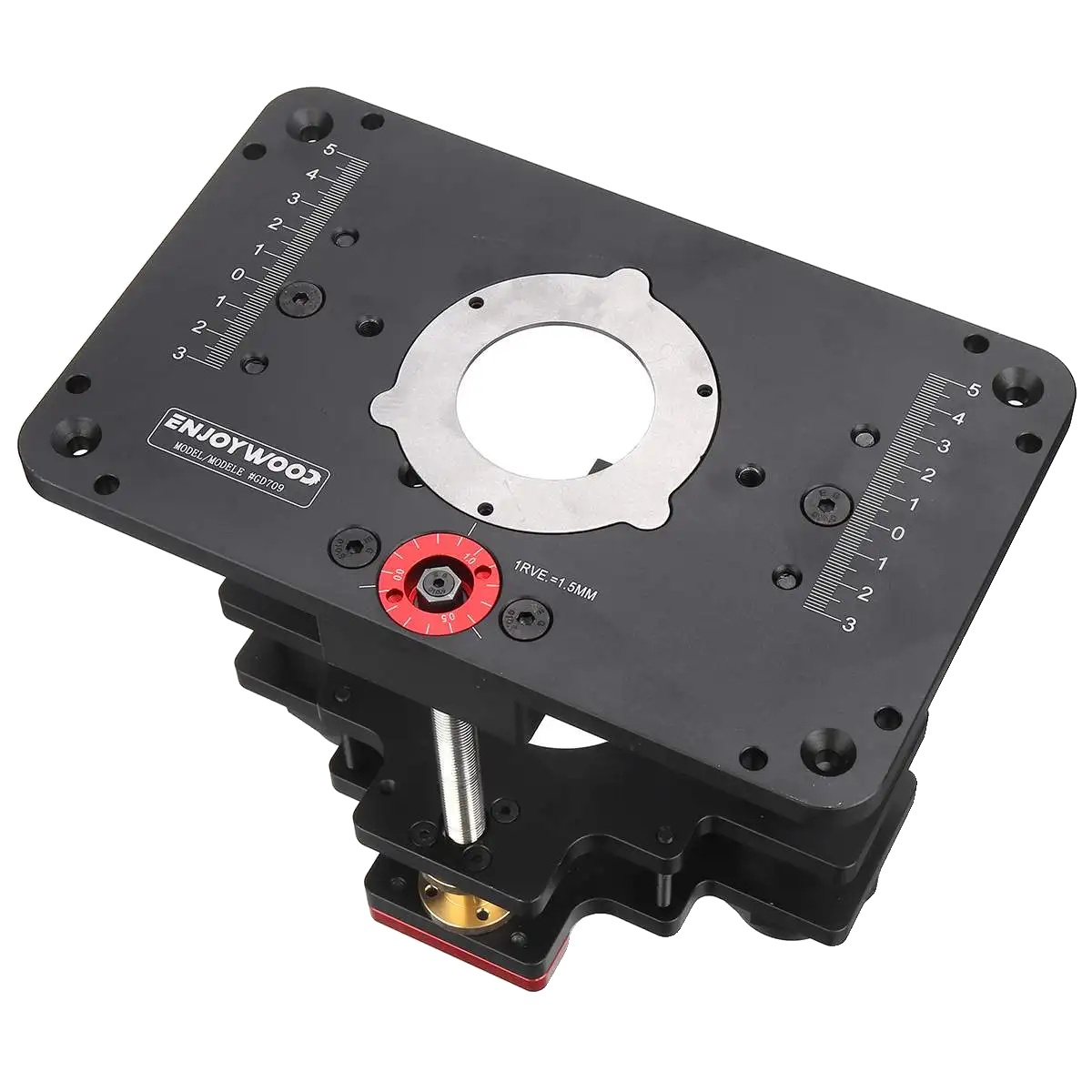 Routerlift, Präzisionsjustierungssystem, Vielseitige Kompatibilität, Gd709a-65