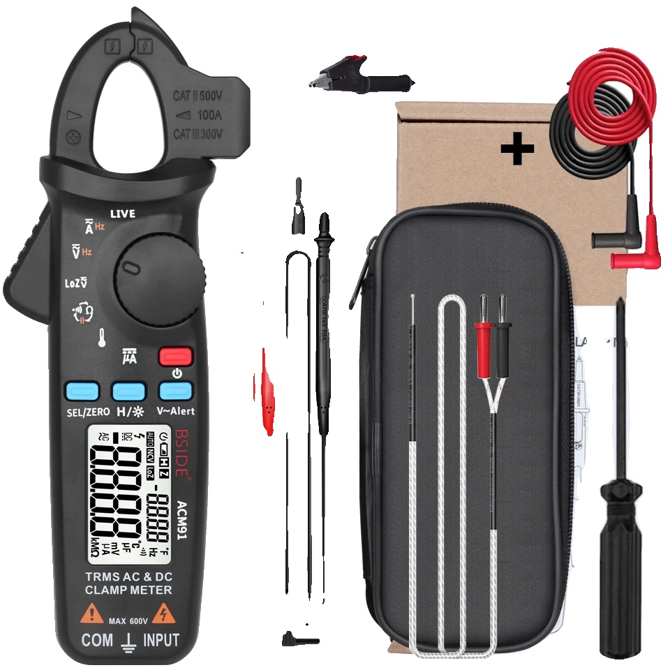 Zangenmessgerät, Wahres Rms-funktionalität, Für Sicherheit Entwickelt, Acm91 Mit T1101