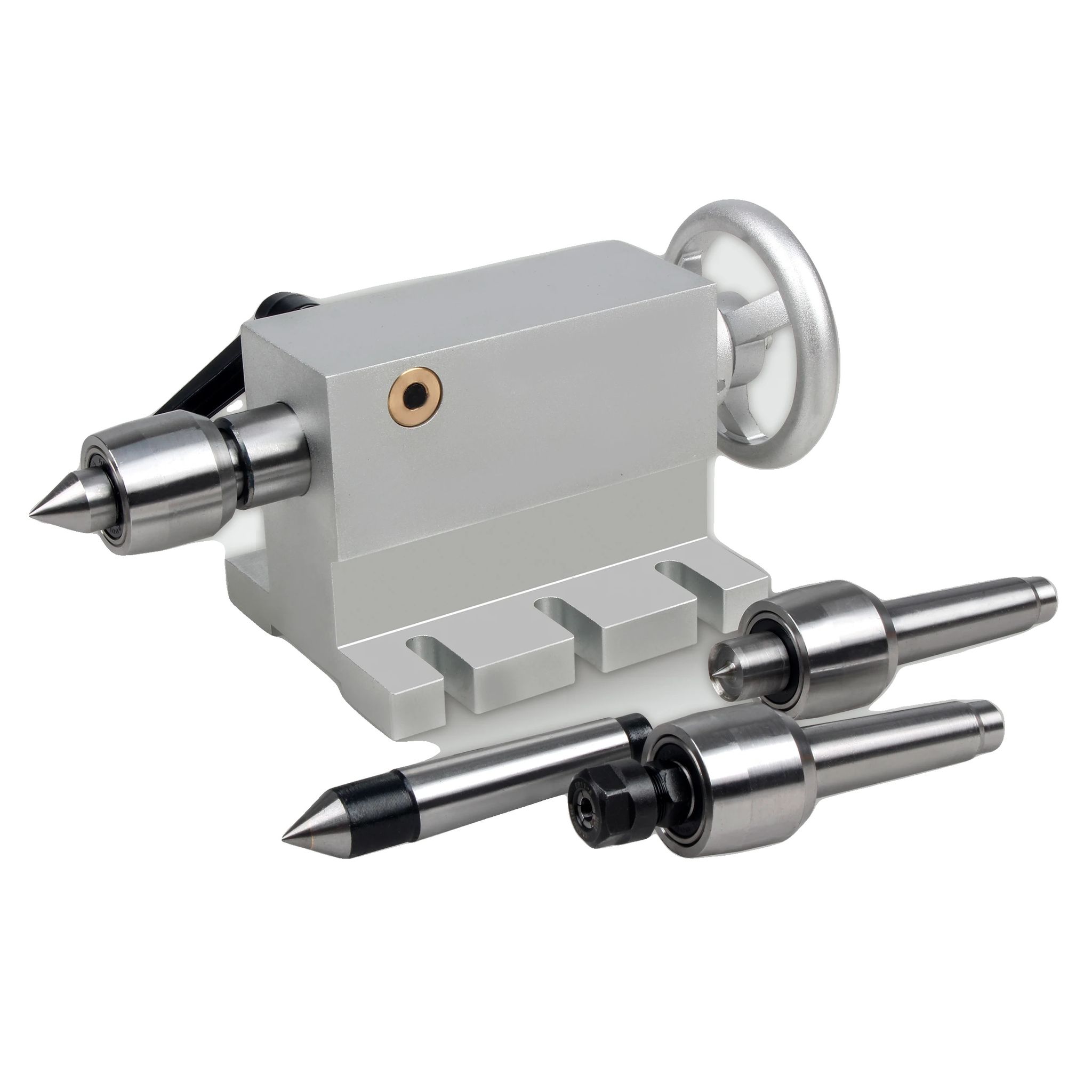 Verschiebbare Reitstock, 65mm Mittelpunkt-höhe, 50mm Dehnungsdistanz, 4 Austauschbare Köpfe, Gewicht 2,1kg, Modellnummer Mt2
