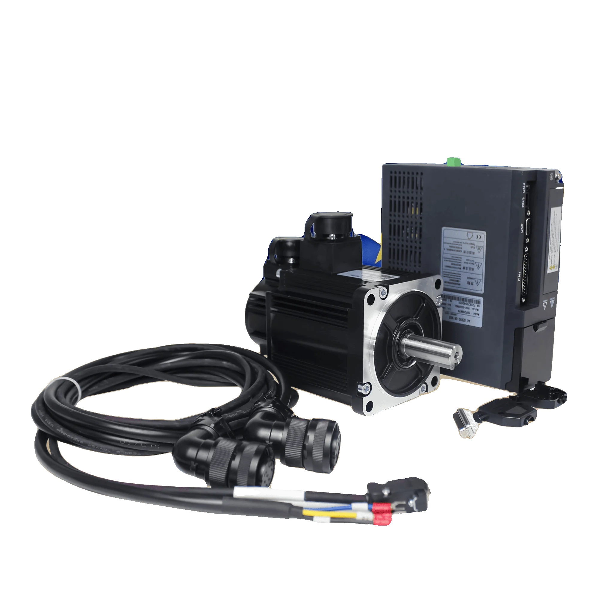 Ac Servomotor-kit, 1,8 Kw Leistung, 3000 U/min Geschwindigkeit, 5,73 Nm Drehmoment, 17-bit Encoder, Rs485 Kommunikation