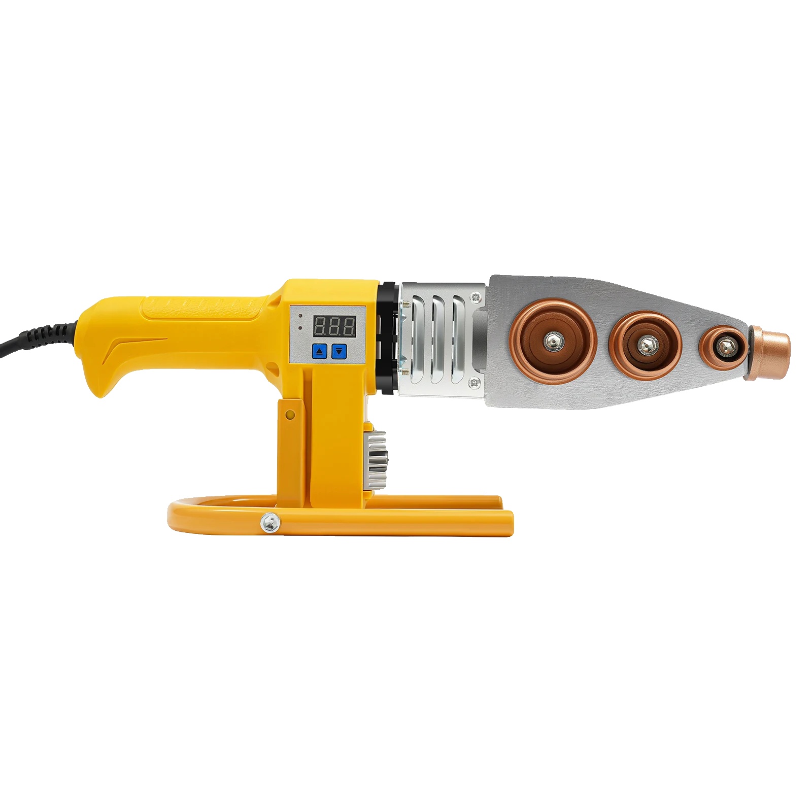 Rohrschweißmaschine, Digitale Temperaturregelung, Tragbares Design, Hellesgelb