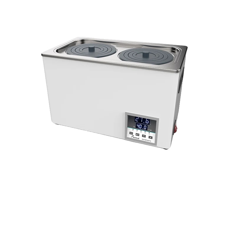 Laborwasserbad, 1 Oder 2 Löcher, Digitale Anzeige, 2 Löcher, Eu-stecker