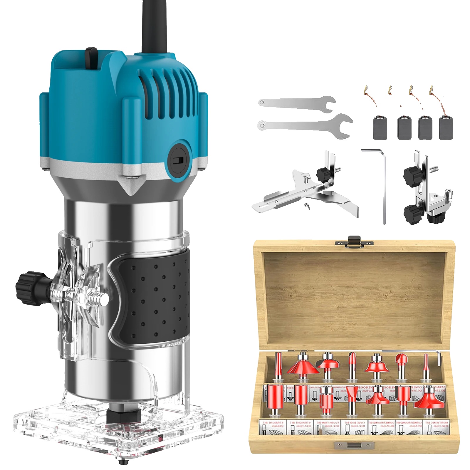 Holzfräsmaschine, 30000 U/min Motor, Ergonomisches Design, Typ B