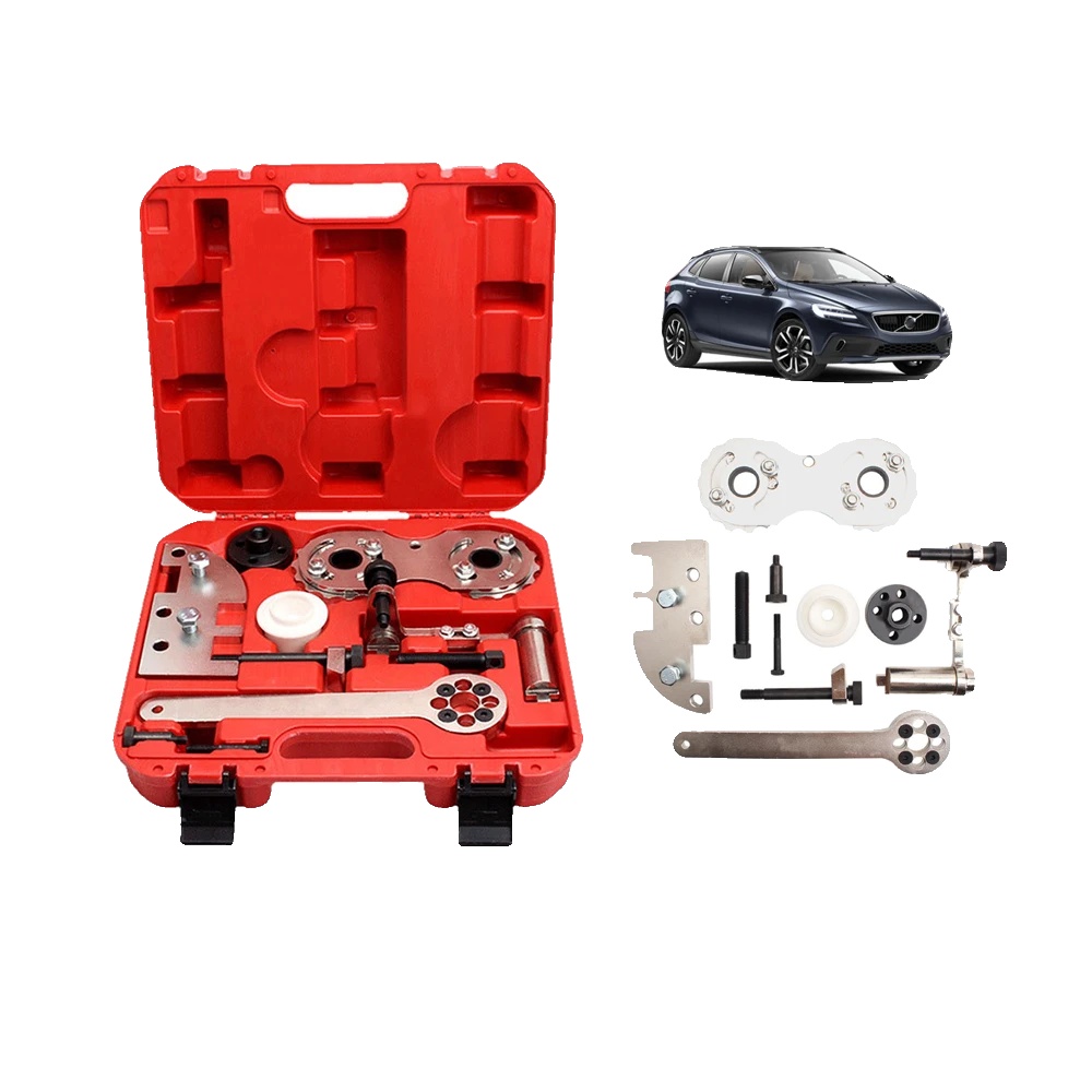 Motorsteuerwerkzeugset, Hochwertiger Stahl, Nockenwellen- Und Kurbelwellenausrichtung, Für Volvo B4204 Motor, Automobilreparaturwerkzeugset,