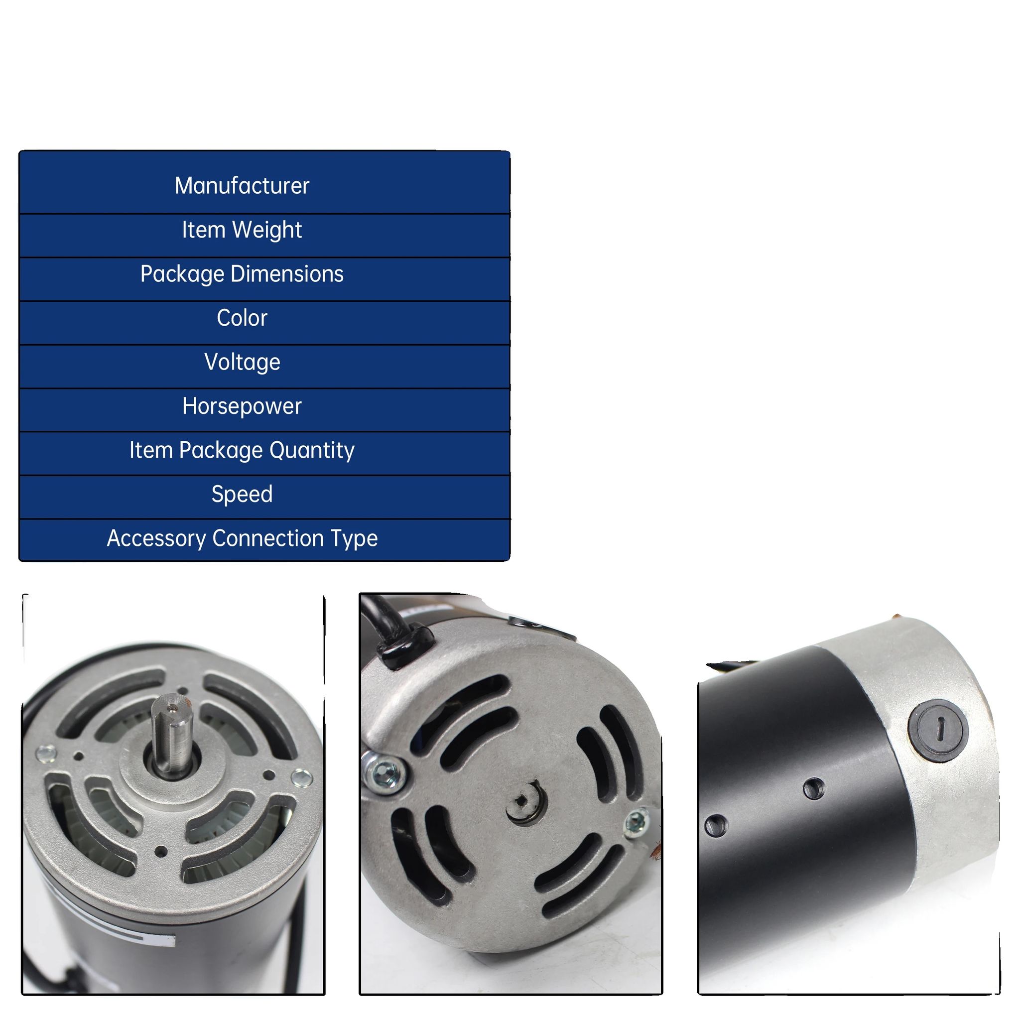 Dc-motor, Hochleistungsfähig, Robuste Konstruktion, 550w Drehmaschine Motor, 220v-b