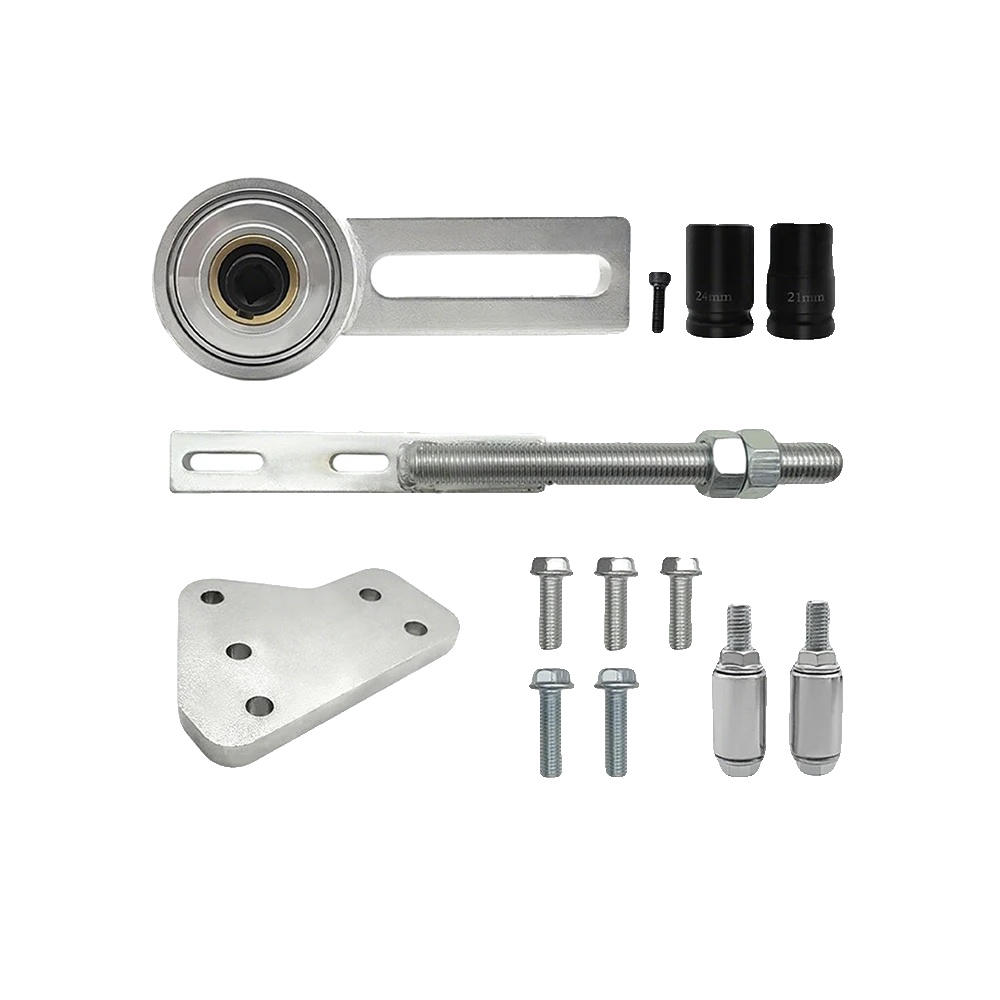 Kurbelwellenriemen-riemenscheiben-abzieher, Hochfester Stahl, Kompaktes Design, Kompatibel Mit 1.0 Ecoboost-motoren, 1:5 Drehmomentmultiplikator,