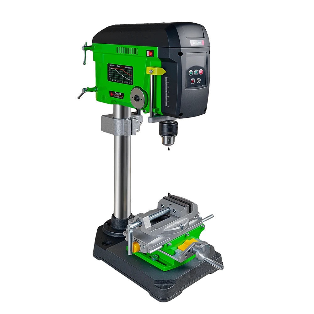 Tischbohrmaschine, X-achsenhub 80 Mm, Y-achsenhub 67 Mm, Maximale Spannweite 77 Mm, Drehwinkel 90°, Bürstenloser Motor