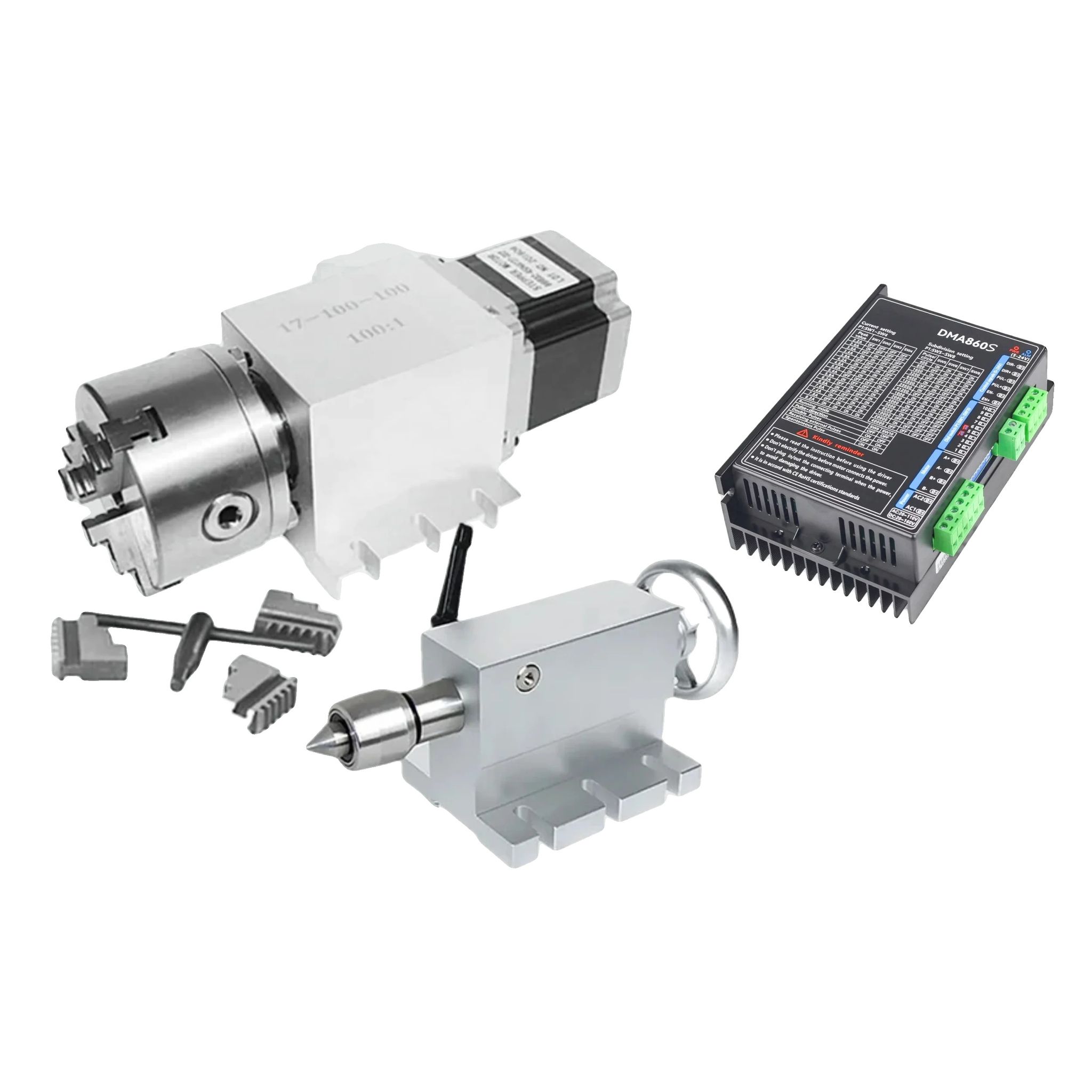 Rotationsachse, Nema34 Schrittmotor, Nullspiel, Füge Fahrer Hinzu